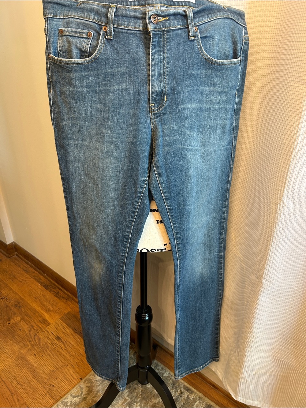 Urban Pipeline Men's Classic Straight-Leg Jeans - Blue 36/32 Slim